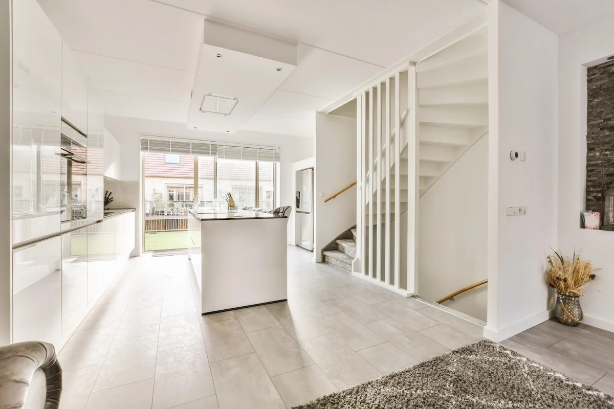 Dapur Minimalis Modern dengan Kitchen Island